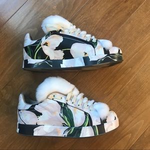 Dolce Gabbana Trainer floral sneakers